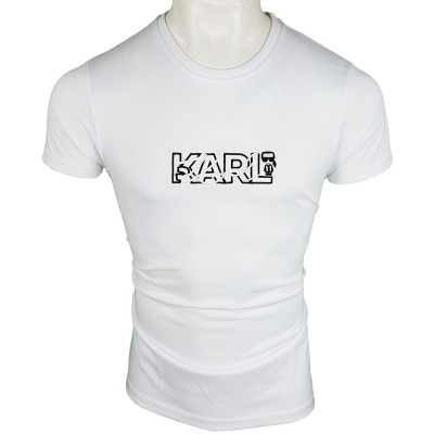 Camiseta Karl Lagerfeld Hombre Blanca Ref.76002