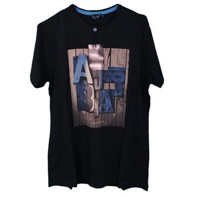 Camiseta Armani Hombre Azul Marino Ref.6205