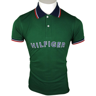 Polo Tommy Hilfiger Hombre Verde Ref.4615