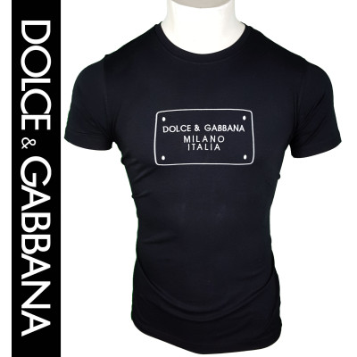 Camiseta D&G Hombre Negra Ref.90017