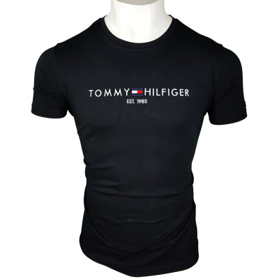 Camiseta Tommy Hilfiger Hombre Negra Ref.4619