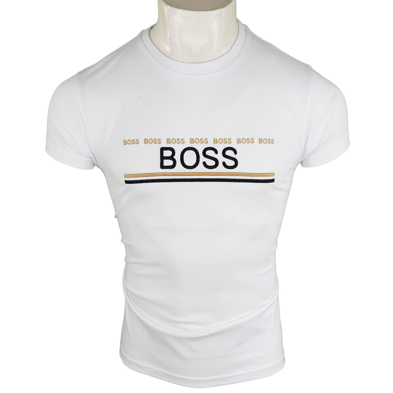Camiseta Hugo Boss Hombre Blanca Ref.9404