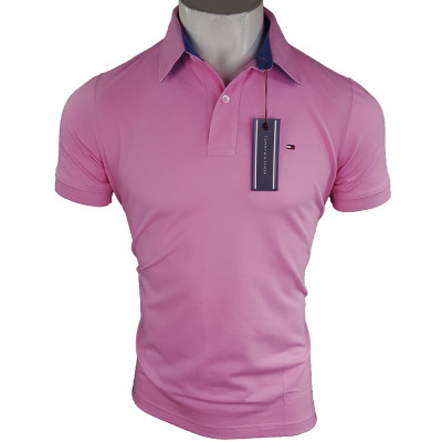 Polo Tommy Hilfiger Hombre Rosa Ref.4629