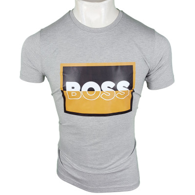 Camiseta Hugo Boss Hombre Gris Ref.9410