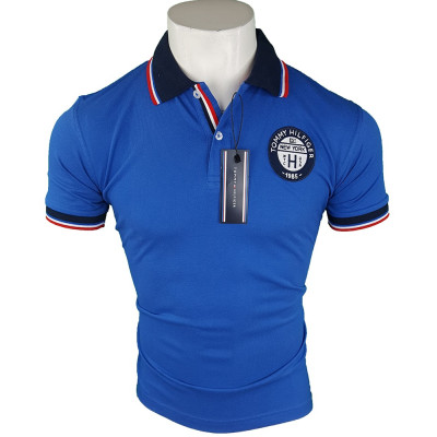 Polo Tommy Hilfiger Hombre Azul Ref.4147